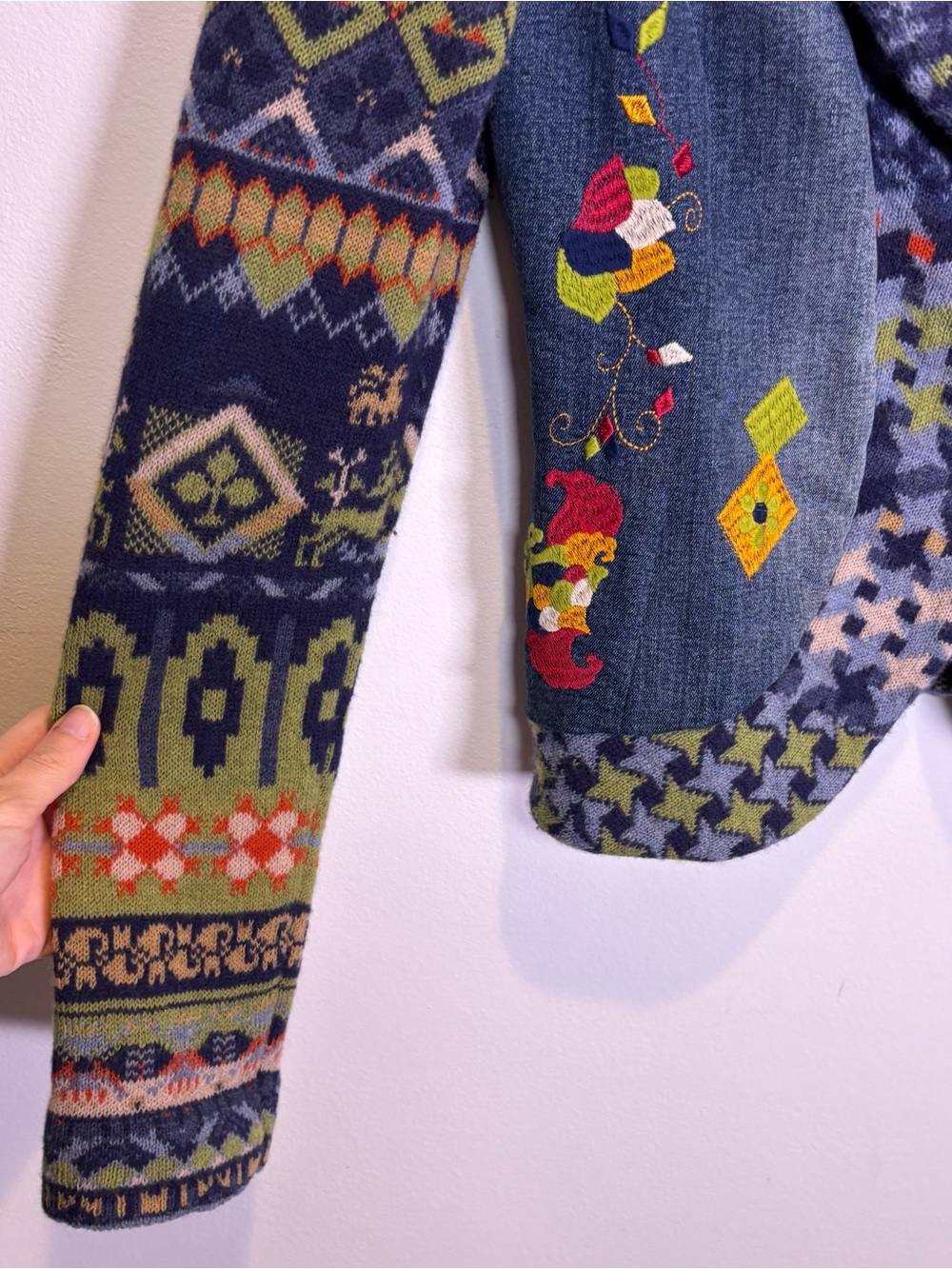 Ivko Wool Patterned Blazer - Picture 3 of 11